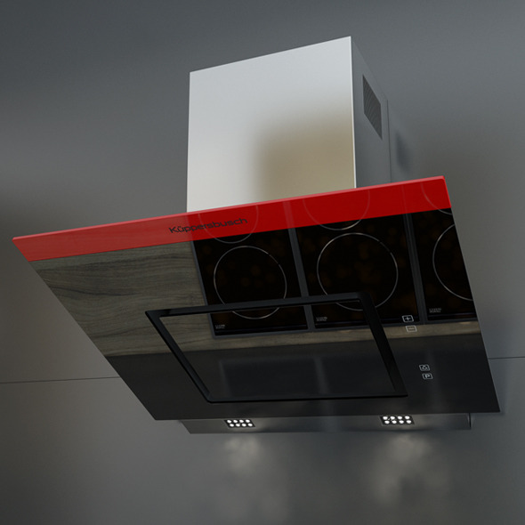 3DOcean Kuppersbusch KD7610 Kitchen Hood 11068718 3DOcean Kuppersbusch KD7610 Kitchen Hood 11068718