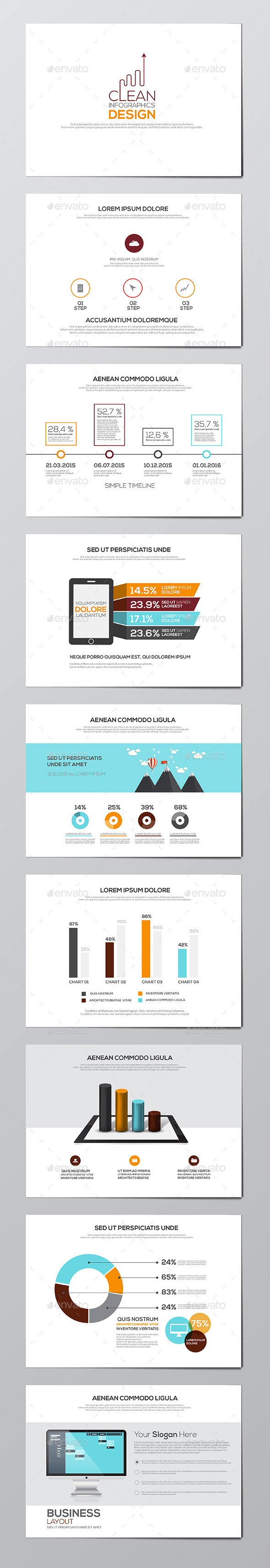 Business Infographics Elements