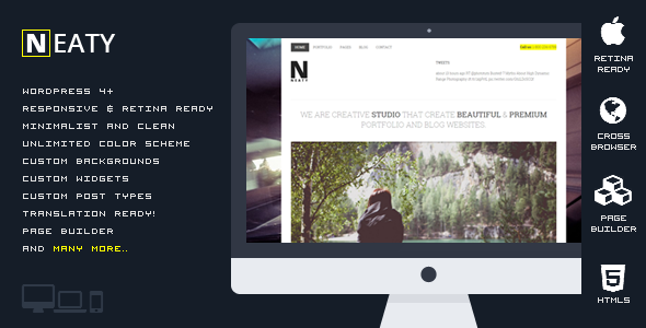 ThemeForest Neaty Responsive Portfolio WordPress Theme 10989323 ThemeForest Neaty Responsive Portfolio WordPress Theme 10989323