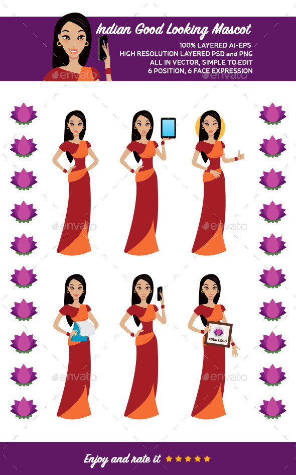 GraphicRiver Indian Mascot 11072818 GraphicRiver Indian Mascot 11072818