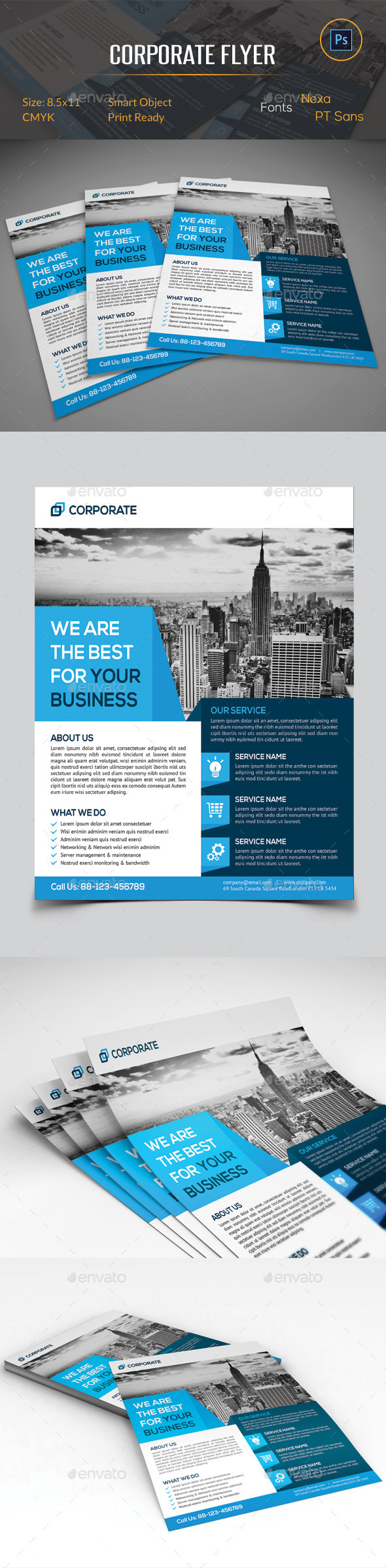 GraphicRiver Corporate Business Flyer 11072819 GraphicRiver Corporate Business Flyer 11072819