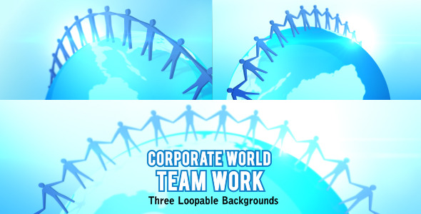Corporate World Team Work Corporate World Team Work