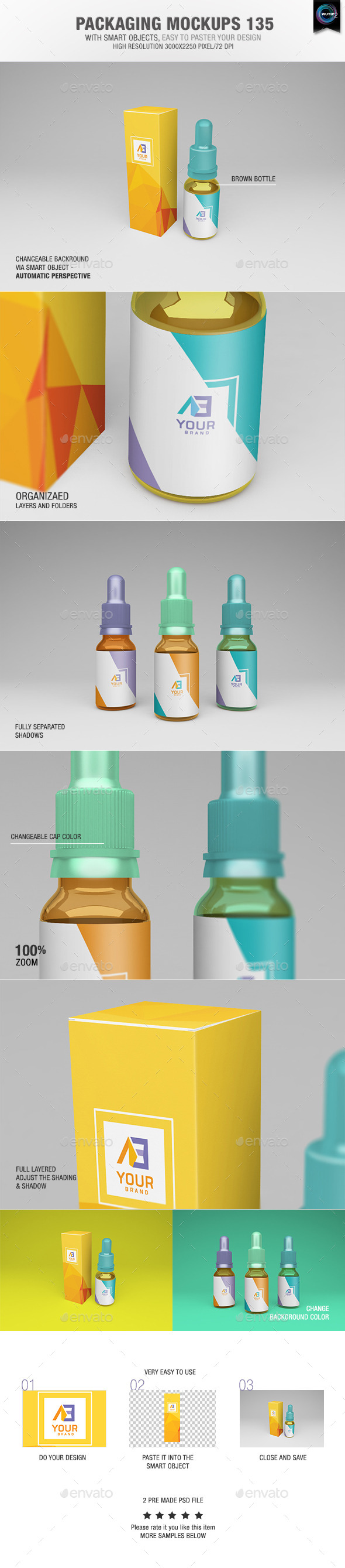 Packaging Mock-ups 135