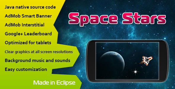 CodeCanyon Space Stars with AdMob and Leaderboard 11073906 CodeCanyon Space Stars with AdMob and Leaderboard 11073906