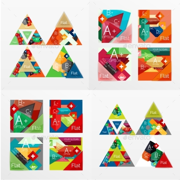 GraphicRiver Triangular Info Boxes 11074742 GraphicRiver Triangular Info Boxes 11074742