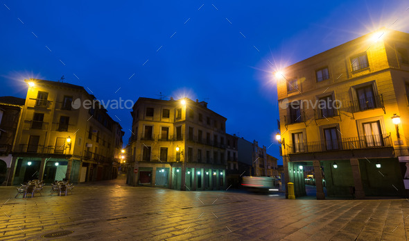 city square. Segovia, Spain (Misc) Photo Download