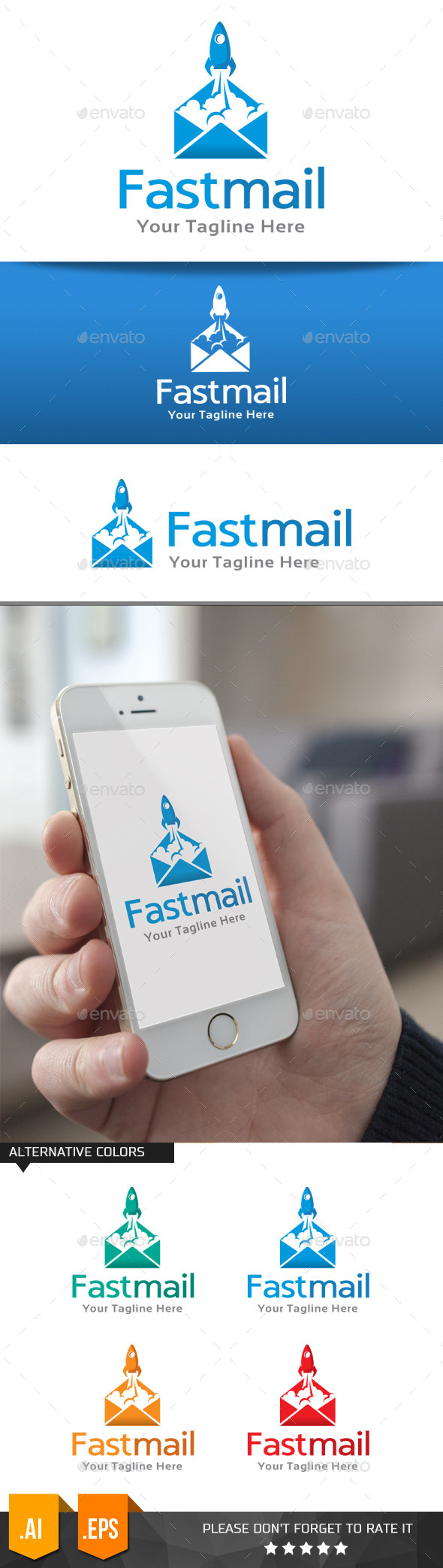 GraphicRiver Fast Mail Logo Template 11076004 GraphicRiver Fast Mail Logo Template 11076004
