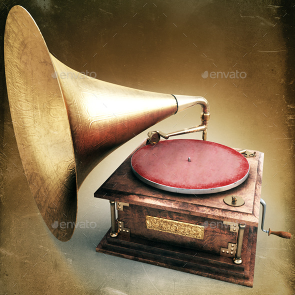 GraphicRiver Gramofon 11083883 GraphicRiver Gramofon 11083883