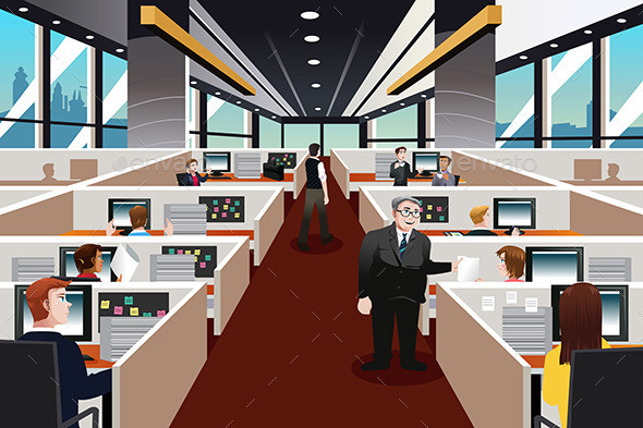 GraphicRiver People Working 11087624 GraphicRiver People Working 11087624