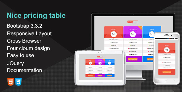 CodeCanyon Nice Pricing Table 10985100 CodeCanyon Nice Pricing Table 10985100