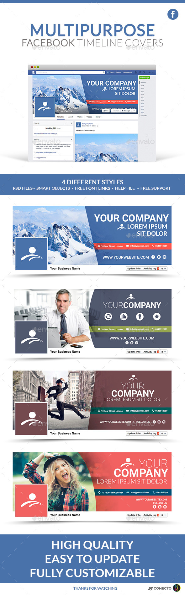 GraphicRiver Facebook Timeline Covers Multipurpose 11089116 GraphicRiver Facebook Timeline Covers Multipurpose 11089116