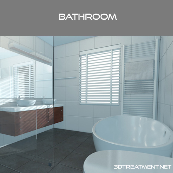 Bathroom - 3DOcean Item for Sale