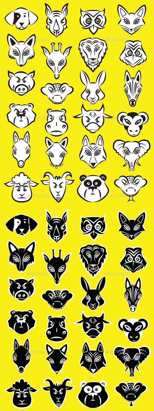 GraphicRiver Animals Vector 11093897 GraphicRiver Animals Vector 11093897