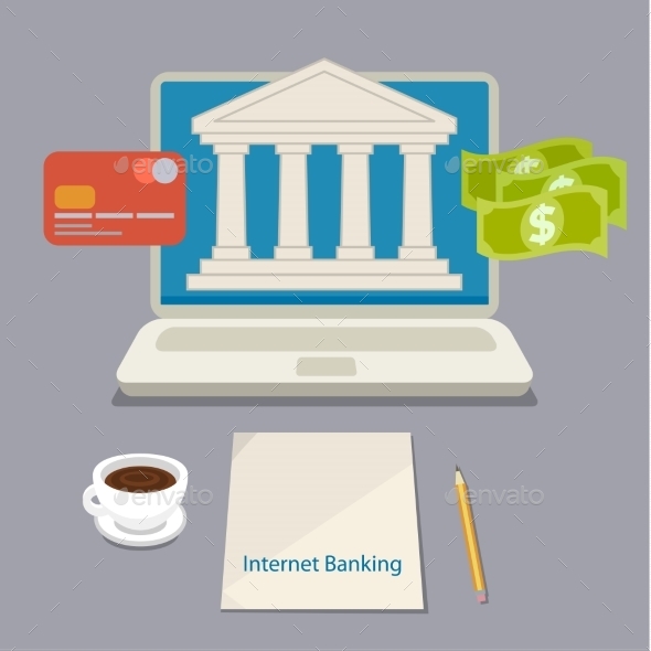 GraphicRiver Internet Banking 11094344 GraphicRiver Internet Banking 11094344