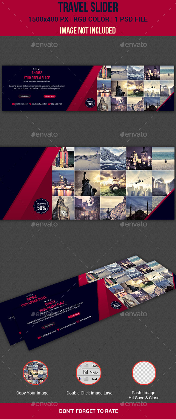 GraphicRiver Travel Slider 11094365 GraphicRiver Travel Slider 11094365