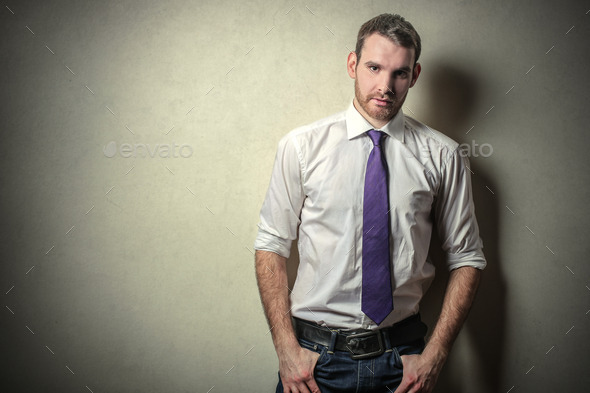 Manager posing for a picture (Misc) Photo Download