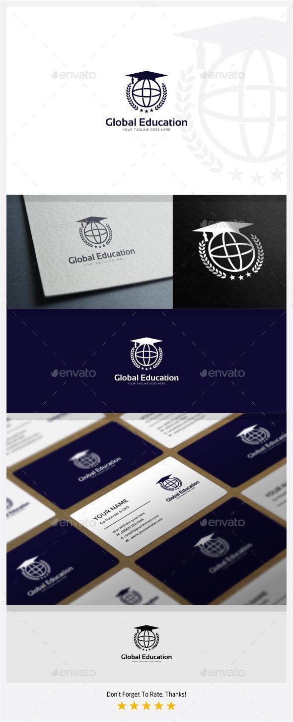 GraphicRiver Global Education Logo 11094766 GraphicRiver Global Education Logo 11094766