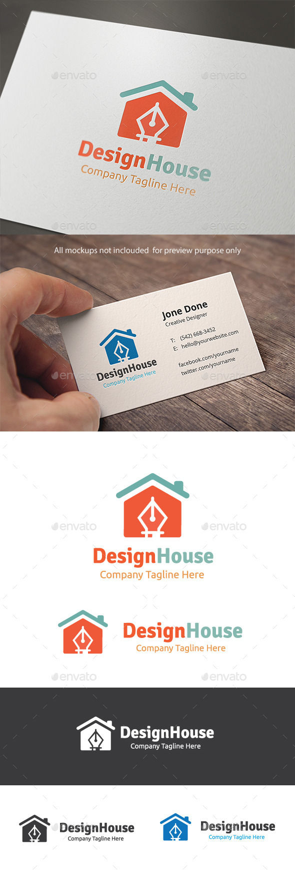 GraphicRiver Design House 11095613 GraphicRiver Design House 11095613