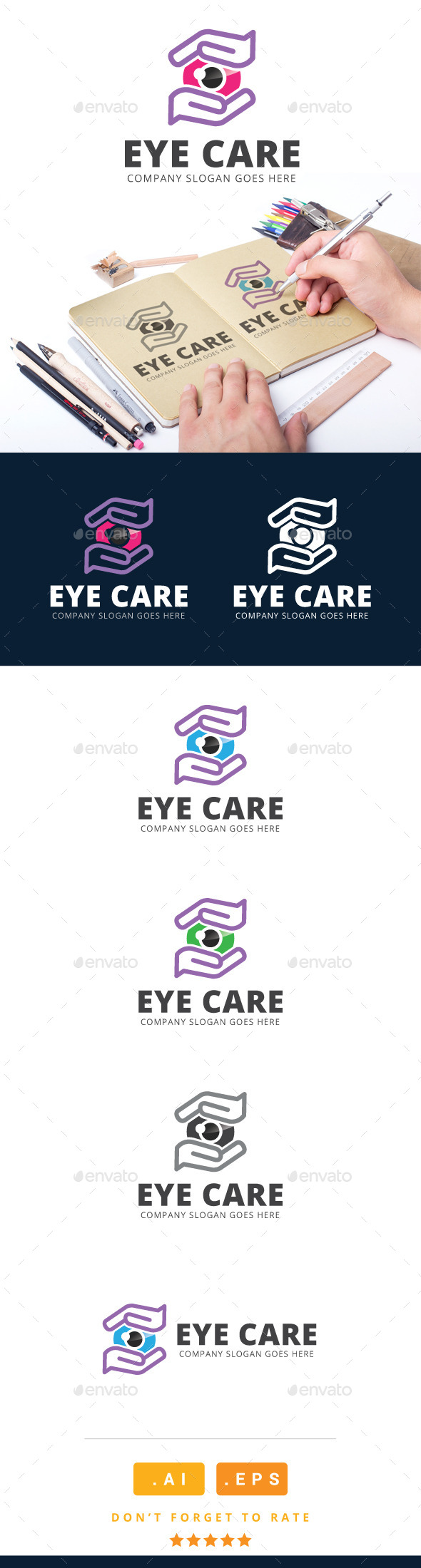 GraphicRiver Eye Care Logo 11095767 GraphicRiver Eye Care Logo 11095767