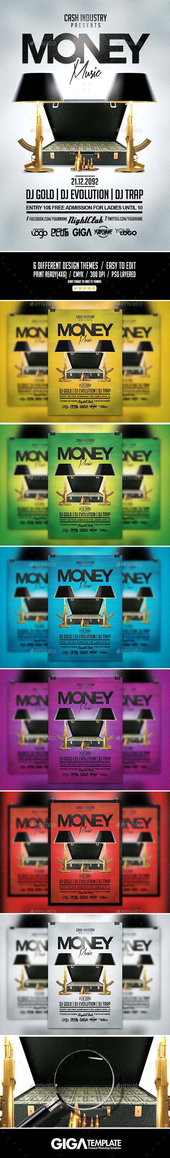 GraphicRiver Money Music Hip-Hop Rap Night Flyer PSD Template 11096905 GraphicRiver Money Music Hip-Hop Rap Night Flyer PSD Template 11096905