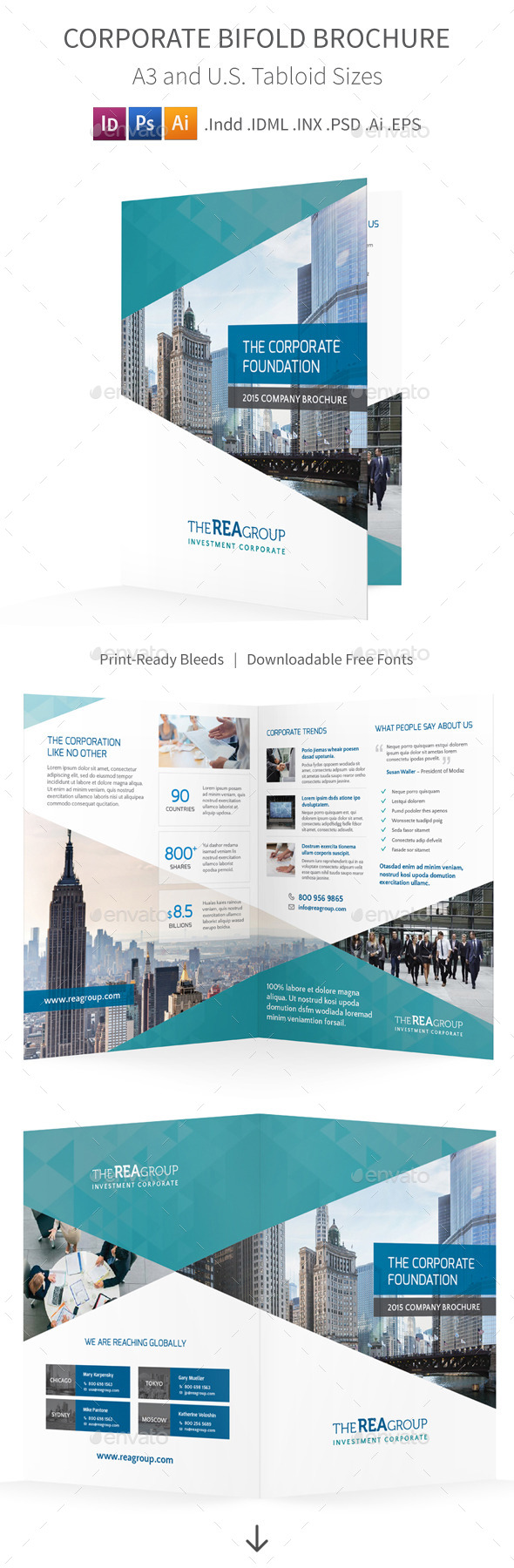 GraphicRiver Corporate Bifold Halffold Brochure 11097882 GraphicRiver Corporate Bifold Halffold Brochure 11097882