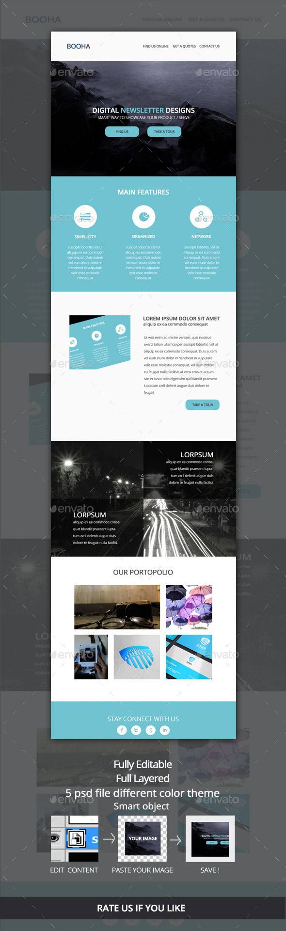 Corporate Email Template / E-newsletter (E-newsletters)