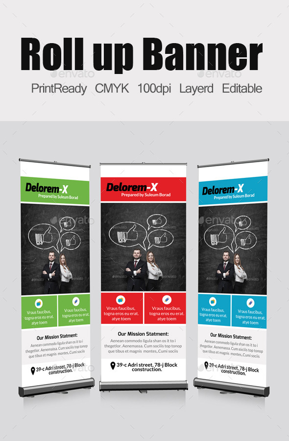 GraphicRiver Business Roll Up Banners Template 11100016 GraphicRiver Business Roll Up Banners Template 11100016