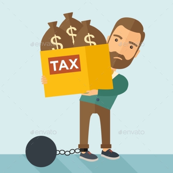 GraphicRiver Businessman Locked in a Debt Ball and Chain 11100721 GraphicRiver Businessman Locked in a Debt Ball and Chain 11100721