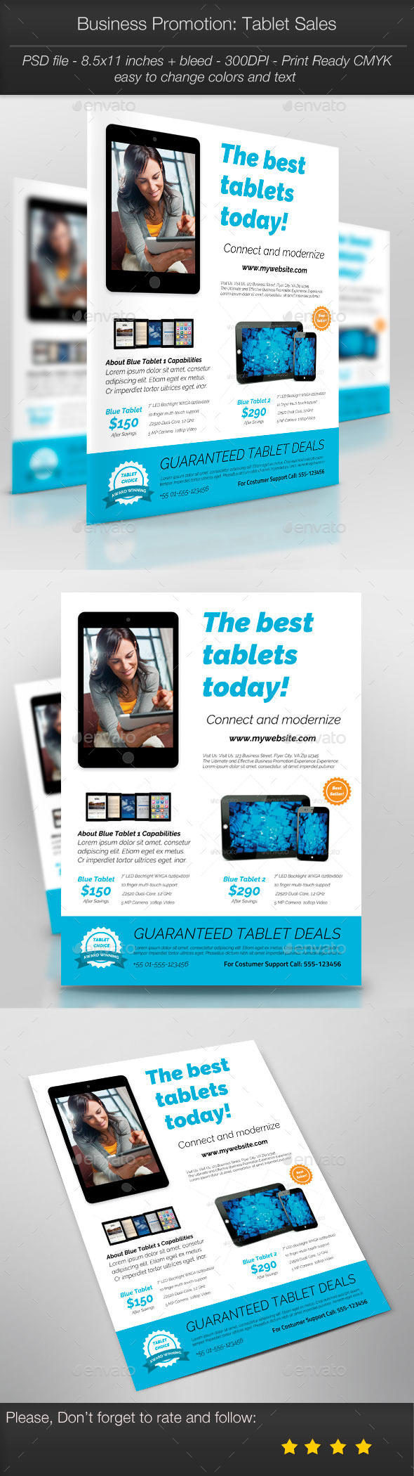GraphicRiver Business Promotion Tablet Sales 11100745 GraphicRiver Business Promotion Tablet Sales 11100745