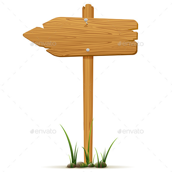 GraphicRiver Isolated Wooden Sign 11101844 GraphicRiver Isolated Wooden Sign 11101844