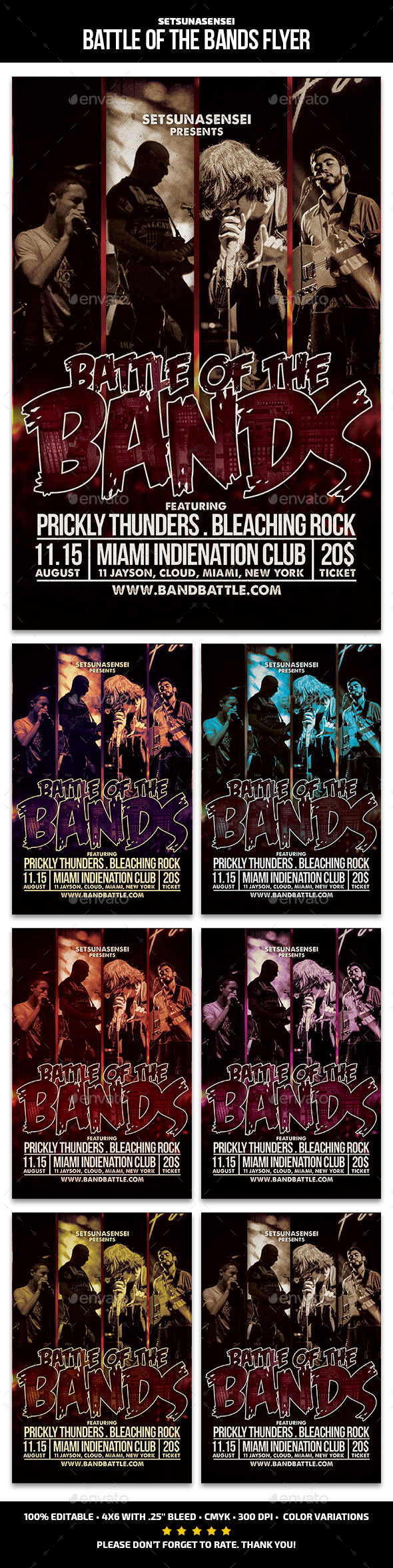 GraphicRiver Battle of the Bands Flyer Flyer 11102025 GraphicRiver Battle of the Bands Flyer Flyer 11102025