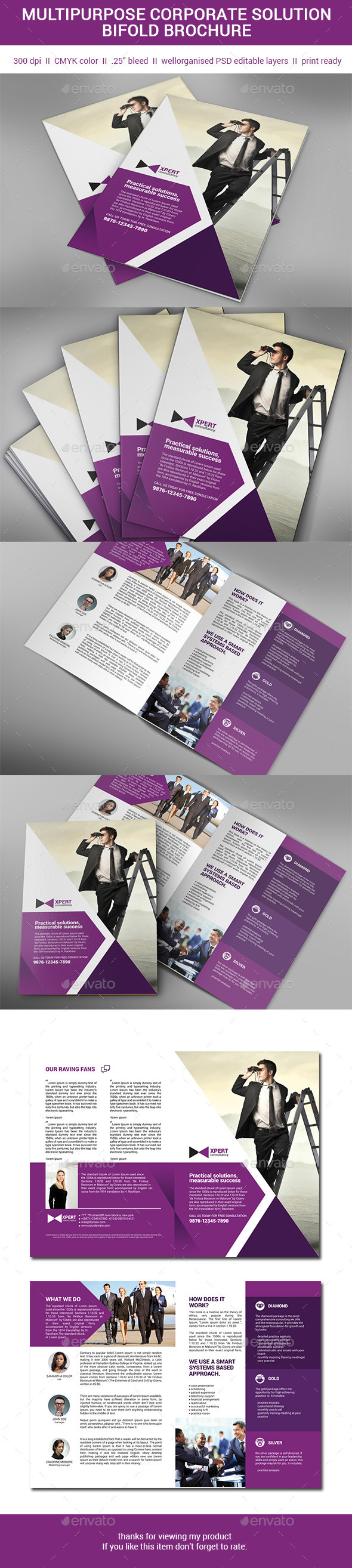 GraphicRiver Multipurpose Bifold brochure 11102141 GraphicRiver Multipurpose Bifold brochure 11102141