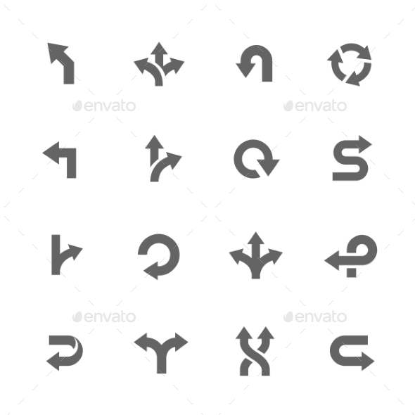 GraphicRiver Direction Icons 11103581 GraphicRiver Direction Icons 11103581