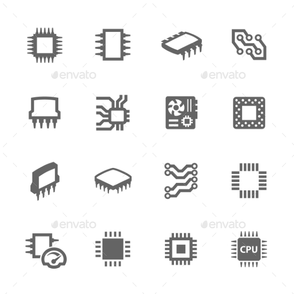 GraphicRiver Chips and Microscheme Icons 11103617 GraphicRiver Chips and Microscheme Icons 11103617