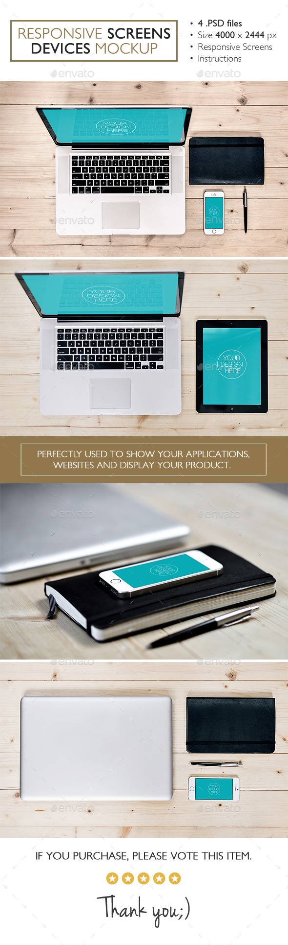 GraphicRiver Responsive Screens Devices Mockup 11073905 GraphicRiver Responsive Screens Devices Mockup 11073905