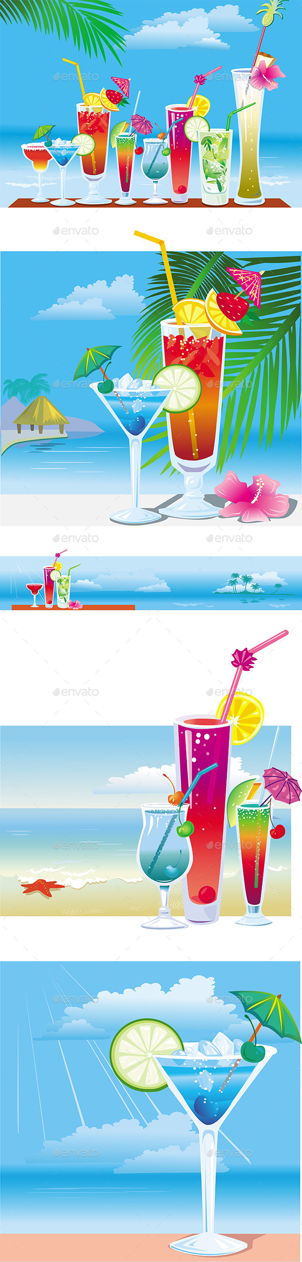 GraphicRiver Cocktails 11105616 GraphicRiver Cocktails 11105616