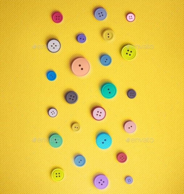 GraphicRiver Colorful Sewing Buttons 11107959 GraphicRiver Colorful Sewing Buttons 11107959