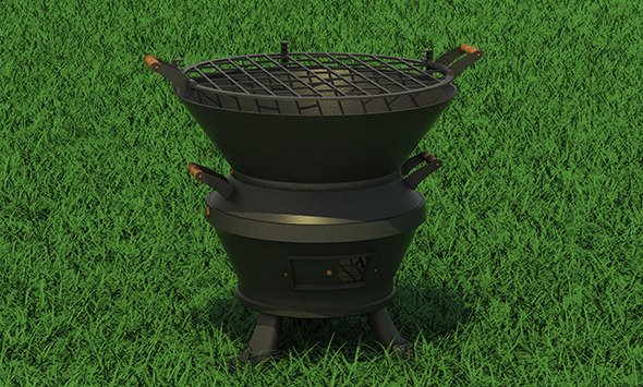 3DOcean BBQ Grill 11108115 3DOcean BBQ Grill 11108115