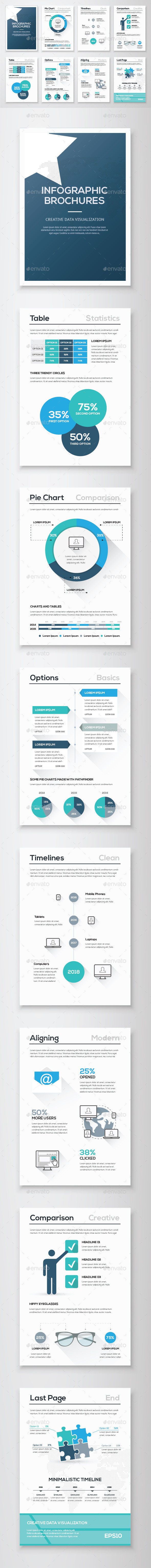 Infographic Brochure Vector Elements Kit 10