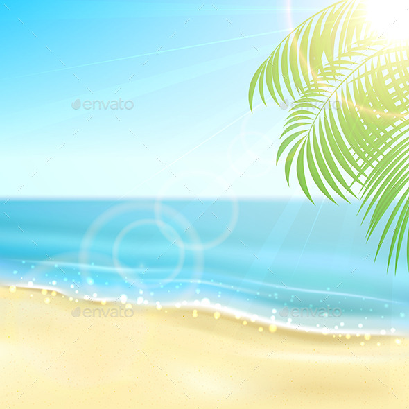 GraphicRiver Tropical Background 11108660 GraphicRiver Tropical Background 11108660