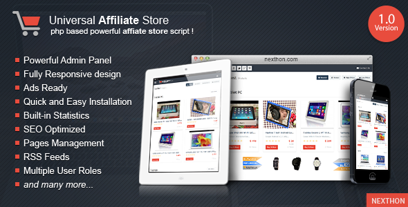 CodeCanyon Universal Affiliate Store 11109661 CodeCanyon Universal Affiliate Store 11109661