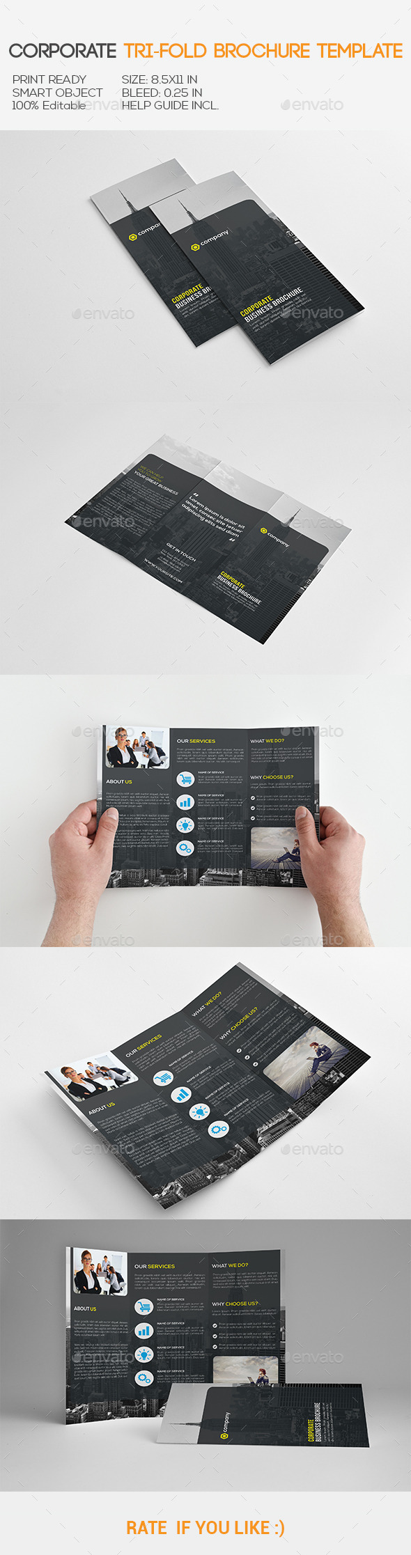 GraphicRiver Corporate Tri-Fold Brochure 11110452 GraphicRiver Corporate Tri-Fold Brochure 11110452