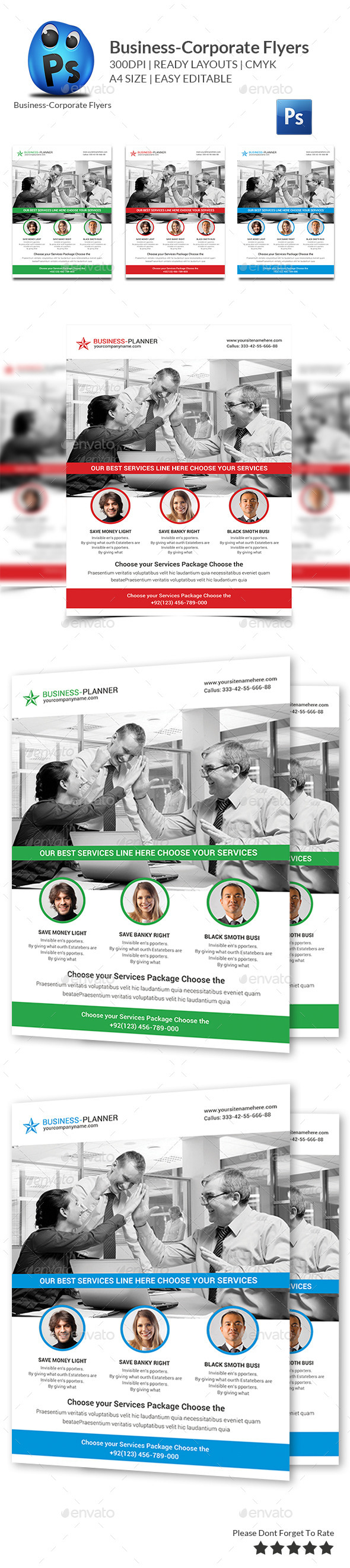 GraphicRiver Corporate Business Flyer Template 11110522 GraphicRiver Corporate Business Flyer Template 11110522