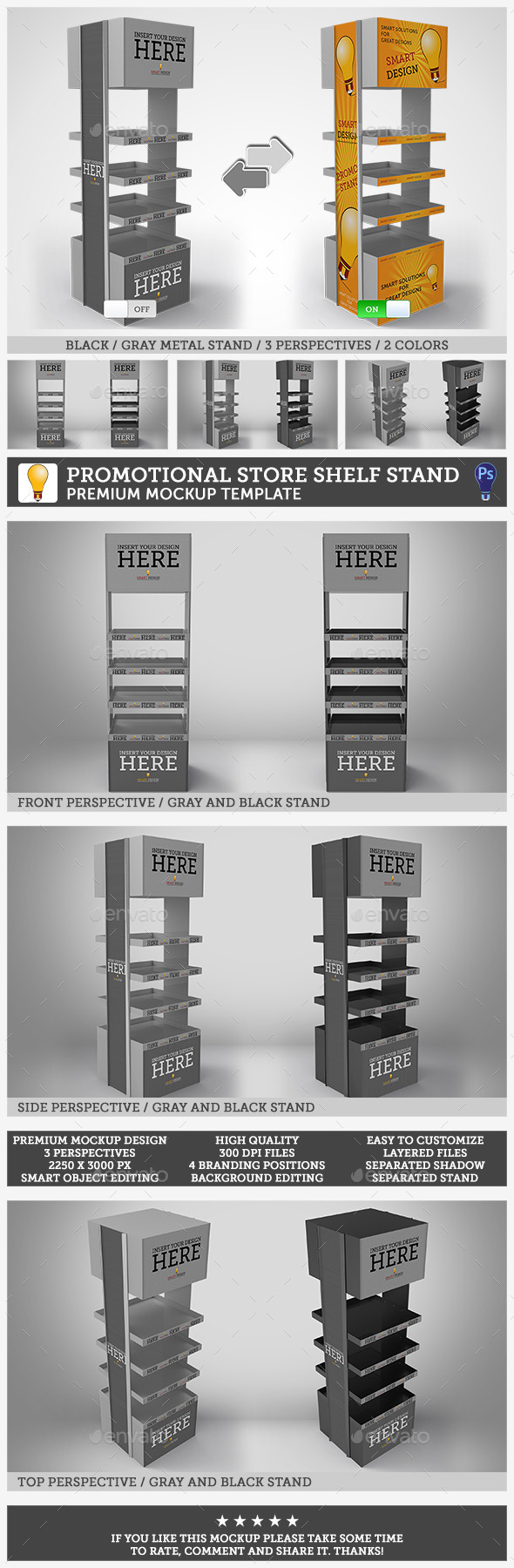 Download Stock Graphic - GraphicRiver Promotional Store Shelf Stand ...