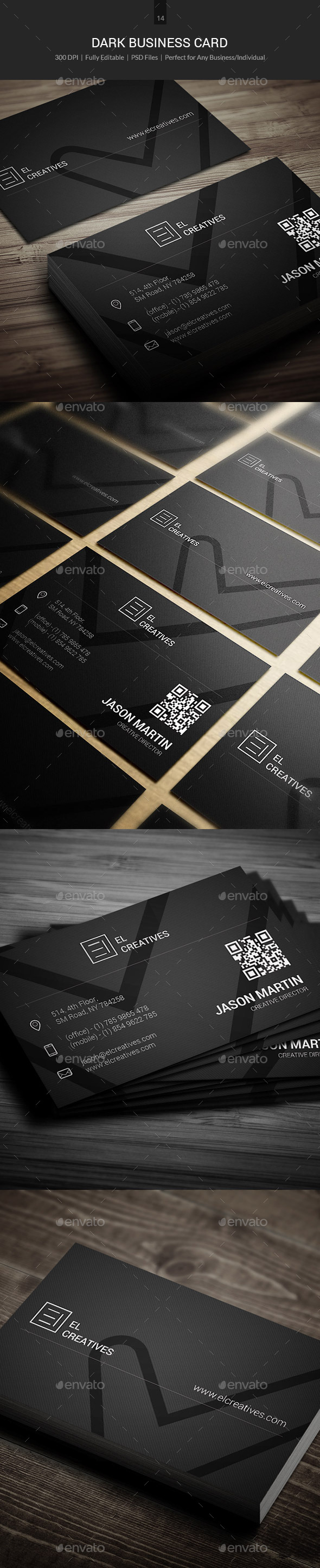 GraphicRiver Dark Creartive Busienss Card 14 11111571 GraphicRiver Dark Creartive Busienss Card 14 11111571