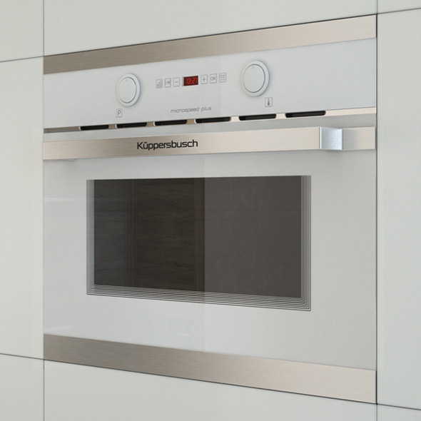 3DOcean Kuppersbusch EMWK 6260 Microwave 11112515 3DOcean Kuppersbusch EMWK 6260 Microwave 11112515