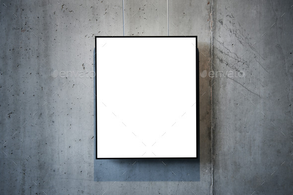 Empty white isolated frame (Misc) Photo Download