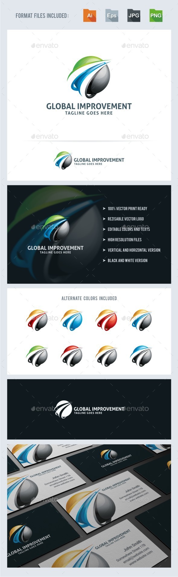 GraphicRiver Global Improvement Logo Template 11116658 GraphicRiver Global Improvement Logo Template 11116658
