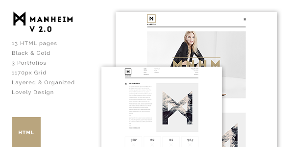 Manheim - Creative HTML Template