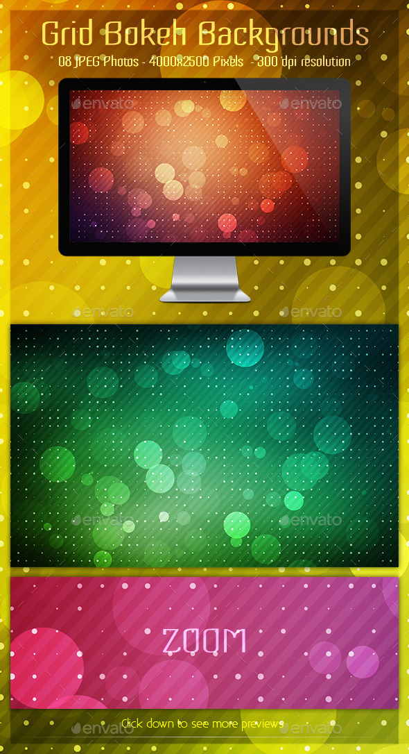 GraphicRiver Grid Bokeh Backgrounds 11118028 GraphicRiver Grid Bokeh Backgrounds 11118028